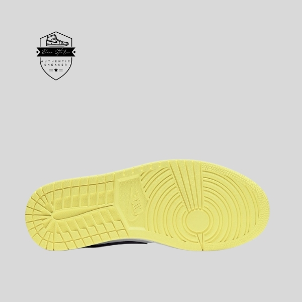 Đế Air nổi bật với màu vàng chanh đem lại sự năng động cho đôi giày