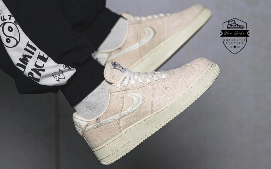 Nike Air Force 1 Low Stussy Fossil CZ9084-001 | Bùi Store