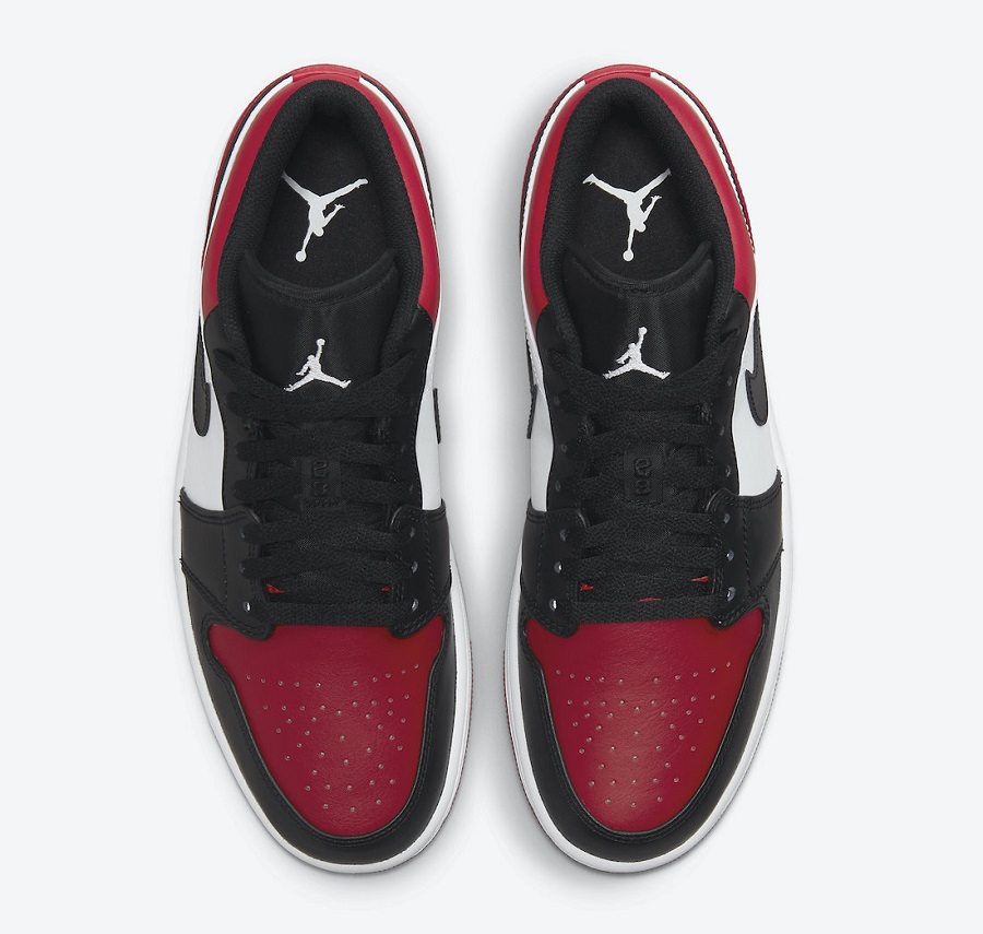 Air Jordan 1 Low Bred Toe sẽ được phát hành vào  kỳ Holiday 2021