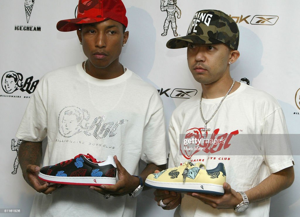 Người sáng lập là Pharrell (bên trái) và người đồng hợp tác Nigo (bên phải)