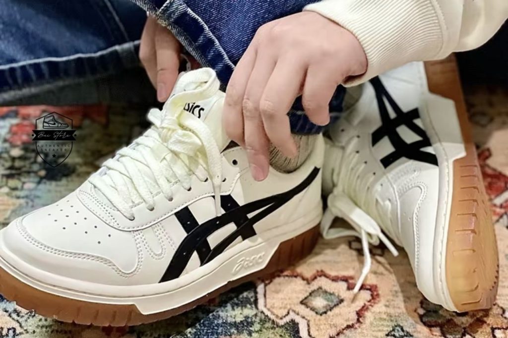 Asics Court Mz White Black - 1203A127-750 - Bùi Store